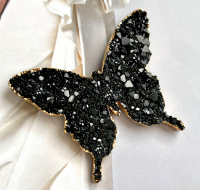 Кристаллические броши и новогодние формы